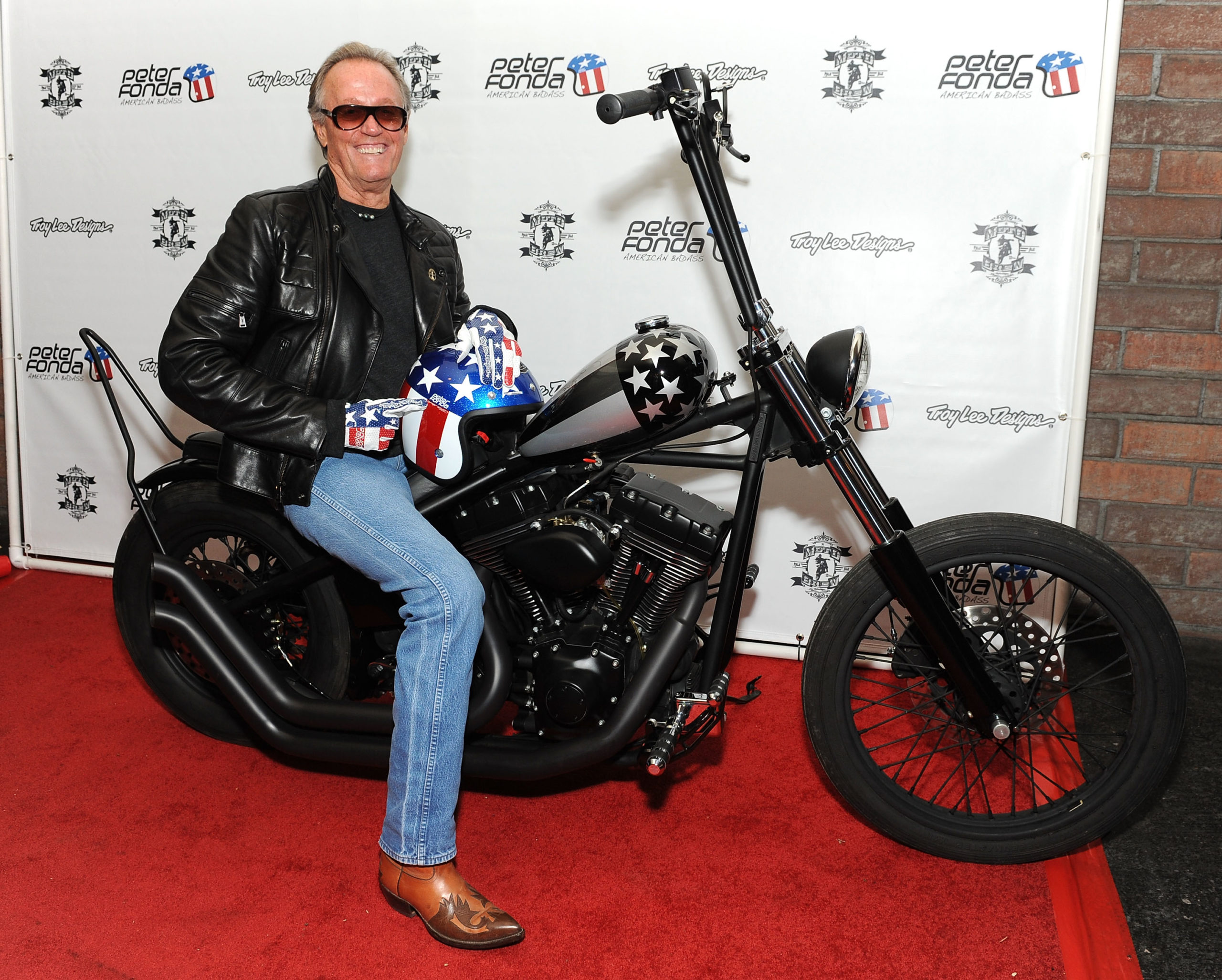 The Launch Of Peter Fonda's New Men's Fashion Line And Protective Riding Gear Collection For Troy Lee Designs