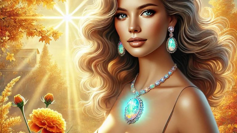 October Birth Flower & Stone