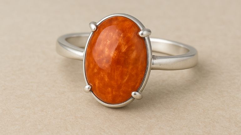 Orange Kyanite Jewelry
