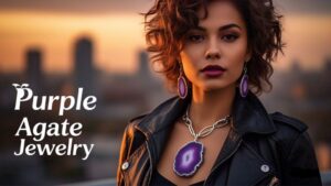 Purple Agate Jewelry